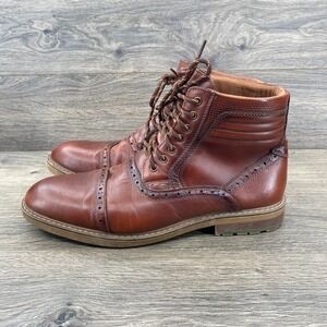 Arkbird Genuine Leather Classic Oxford Ankle Chukka Boot Men's Size 11.5 Brown